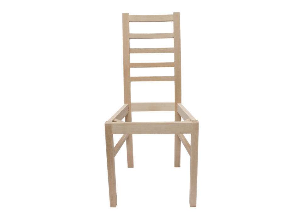 Stelaż drewniany krzesła z belkami